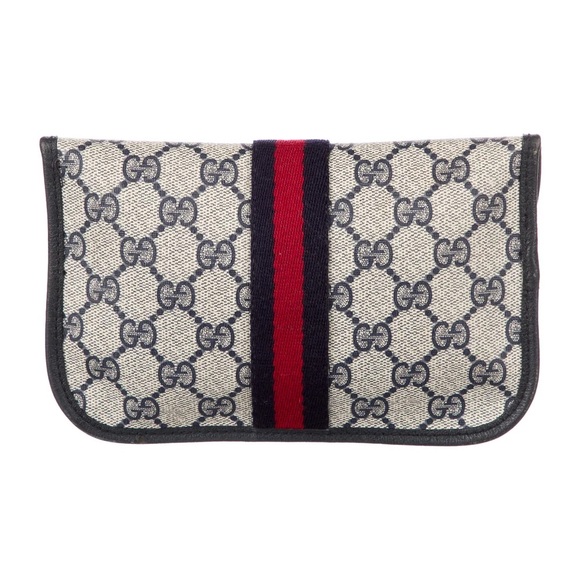 GUCCI GG Plus Envelope Web Pouch - Picture 3 of 5